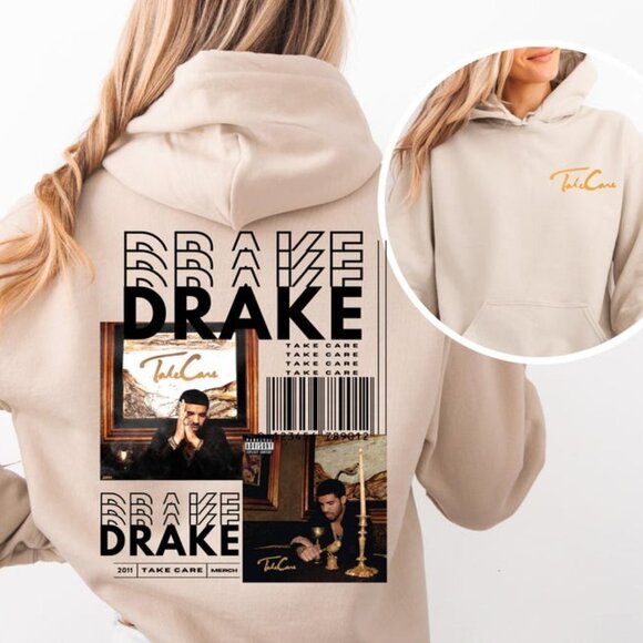 Drake Take Care Take Care Album Drake Music Cool Ideas Trends Y2k hoodie sweatsh - Picture 1 of 2